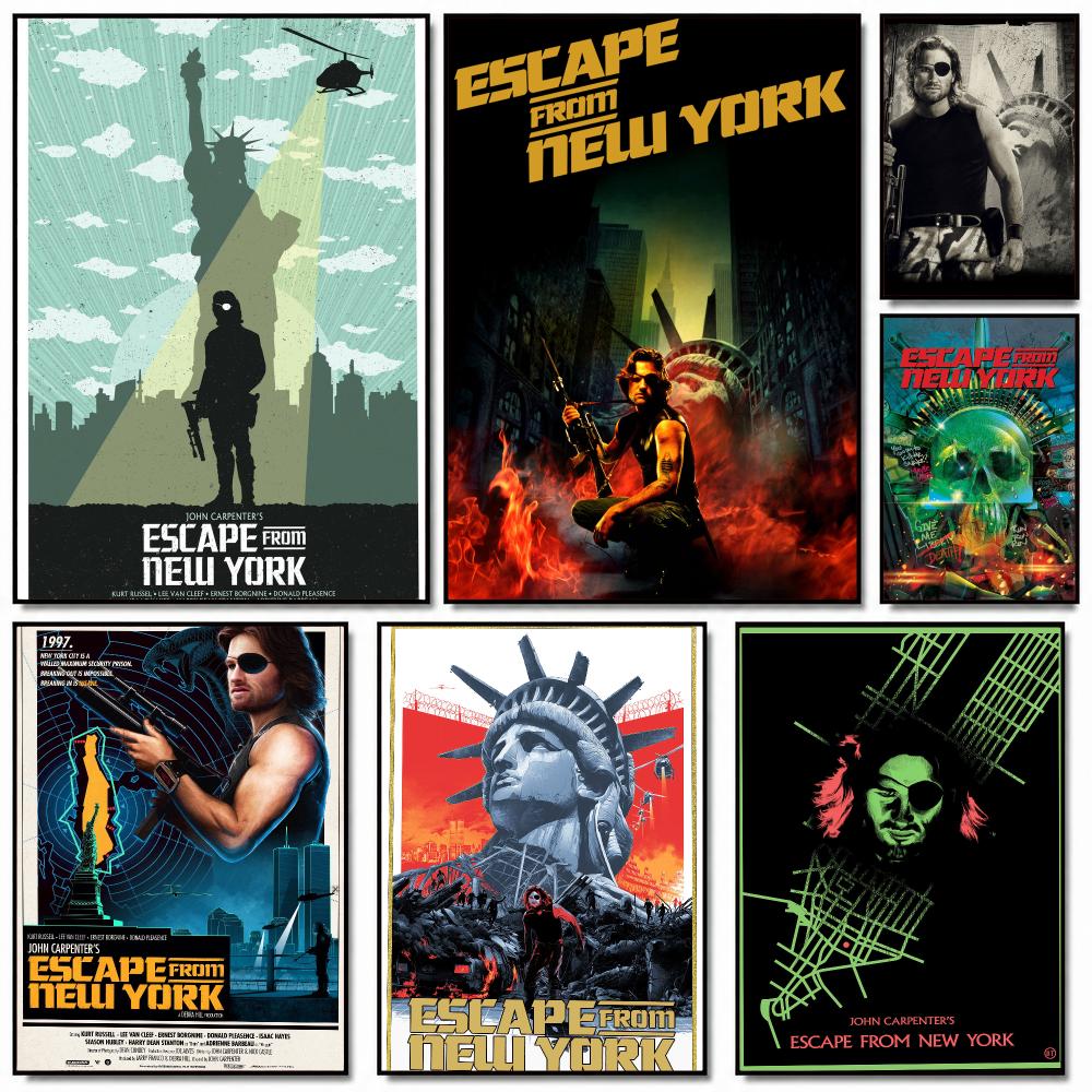 Home Office York - classic movie E-Escape from New York-K