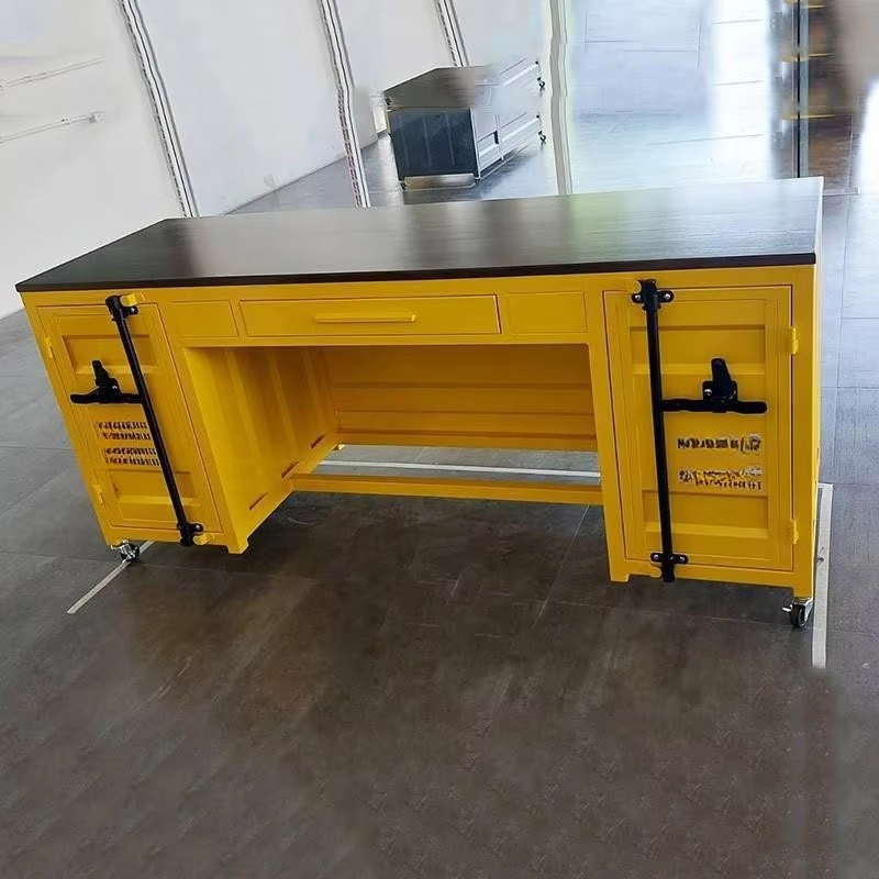 Home Office Industrial Style - Industrial style computer desk furniture metal