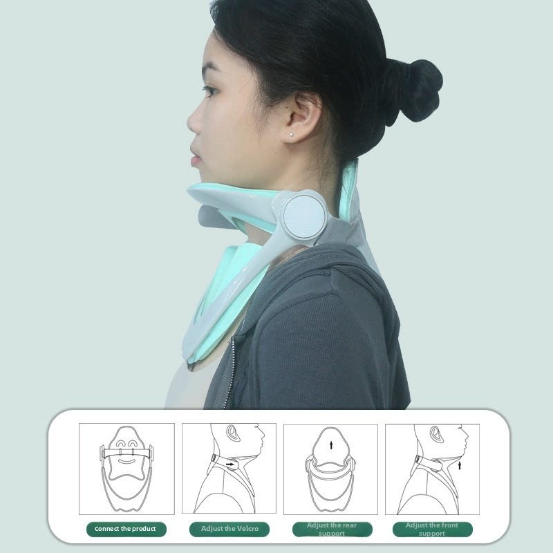 Home Office Work - Ergonomic Neck Traction Device Anti Bowing