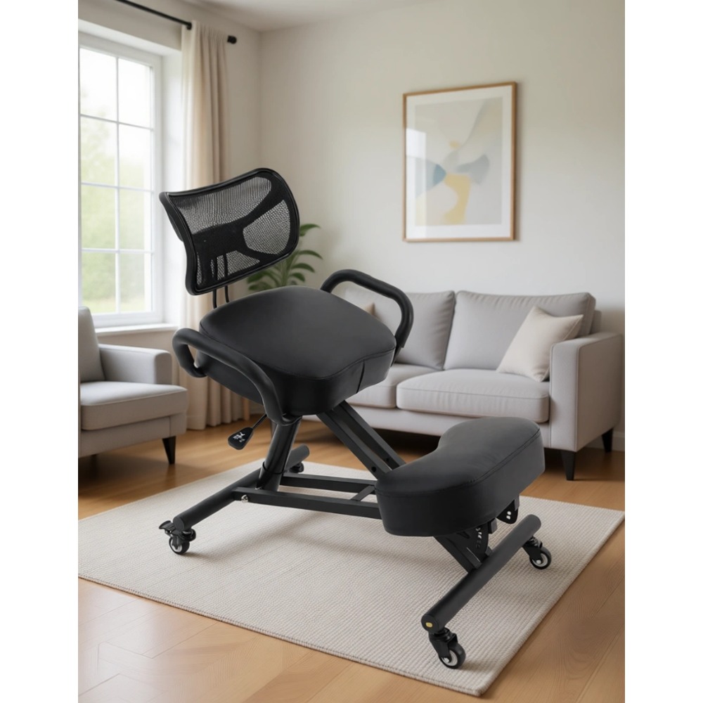 Ergonomic Office Chair - Ergonomic Kneeling Chair with Back Support,