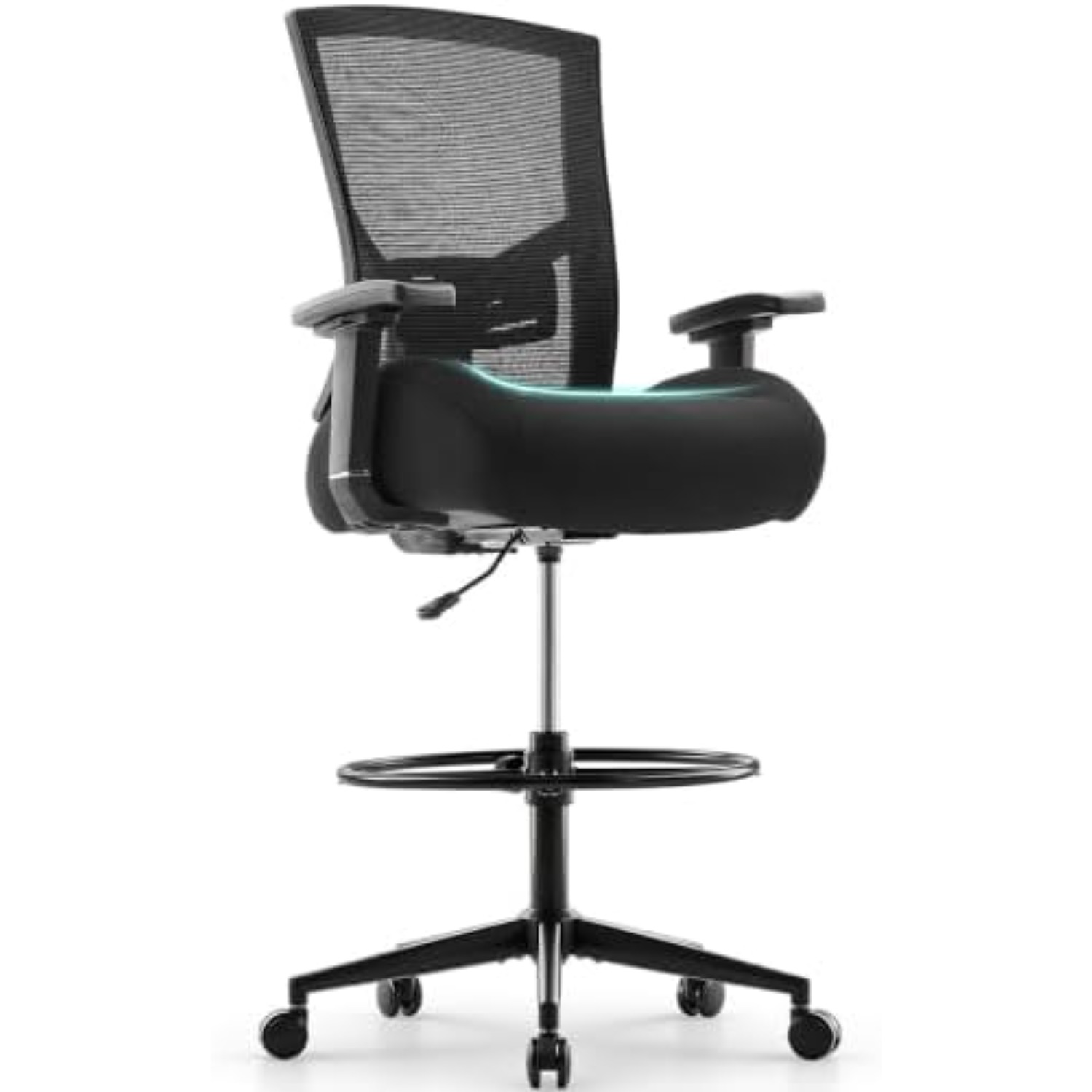 Ergonomic Office Chair - 500lbs Drafting Chair,Big and Tall Office