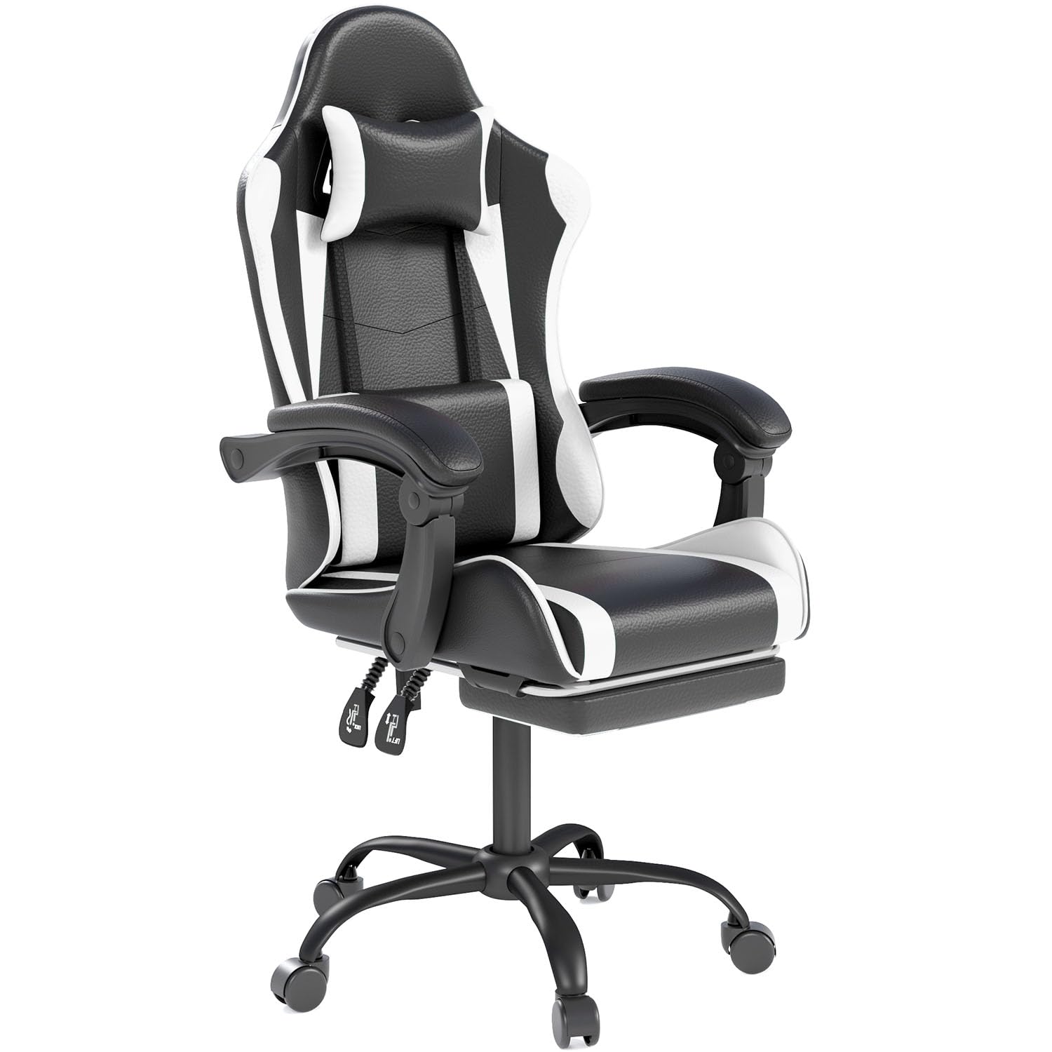 Ergonomic Office Chair - Gaming Chair with Headrest and Lumbar