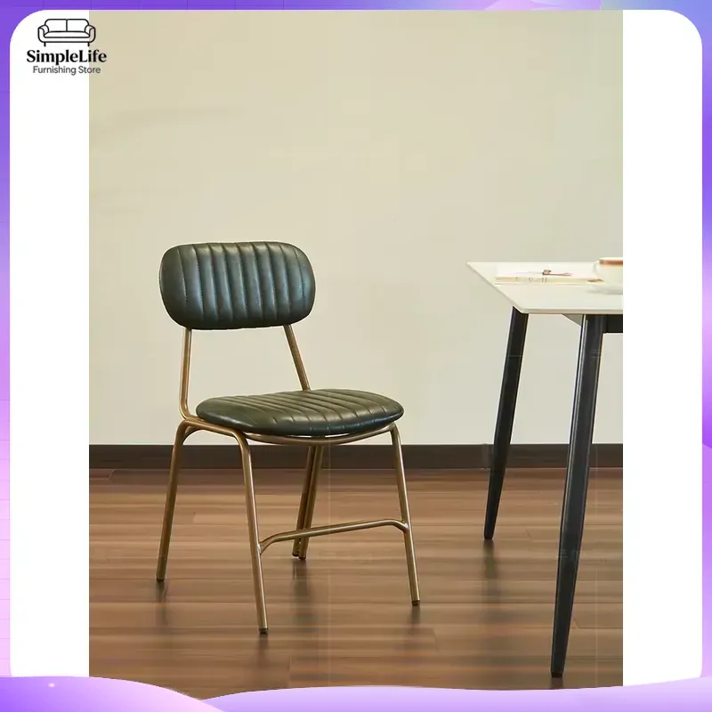 Home Office Industrial Style - Iron Retro Dining Chair Industrial Style