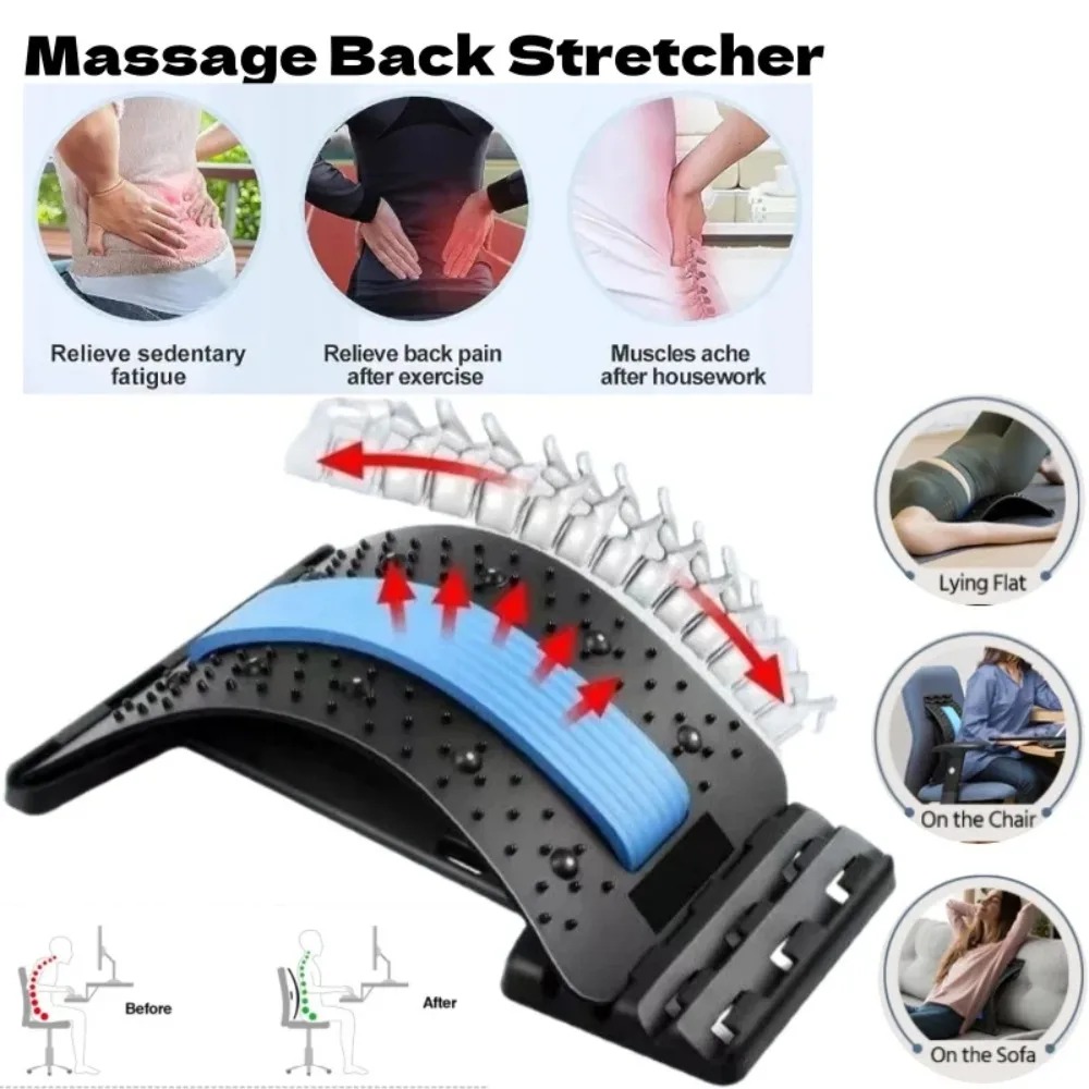 Lumbar Back Stretcher 4 Level  - огляд і ціна Home Office Work