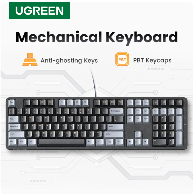 UGREEN Keyboard Mechanical Wir - огляд і ціна Home Office Laptop