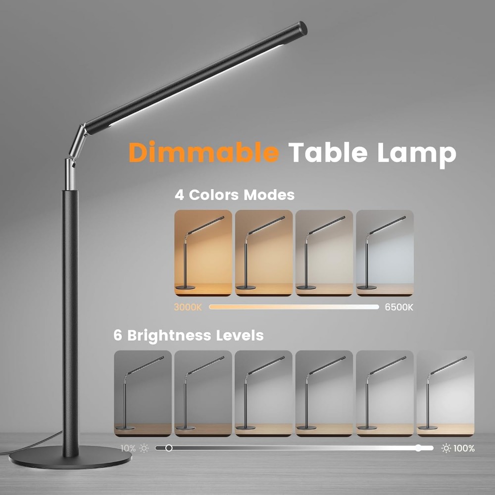 16 Inch Adjustable Metal LED D - огляд і ціна Home Office Desk