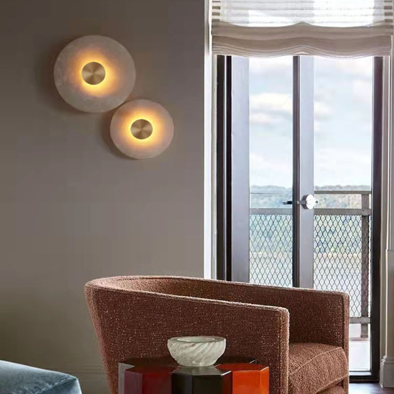 Natural Stone LED Wall Lamp Go - огляд і ціна Home Office Background
