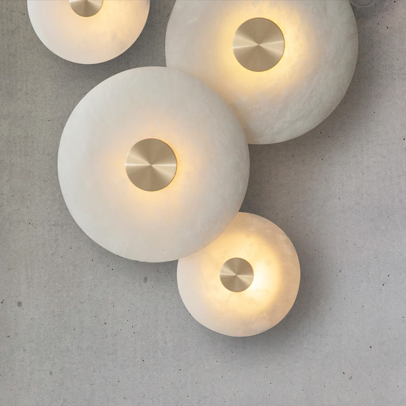 Natural Stone LED Wall Lamp Go - огляд і ціна Home Office Background