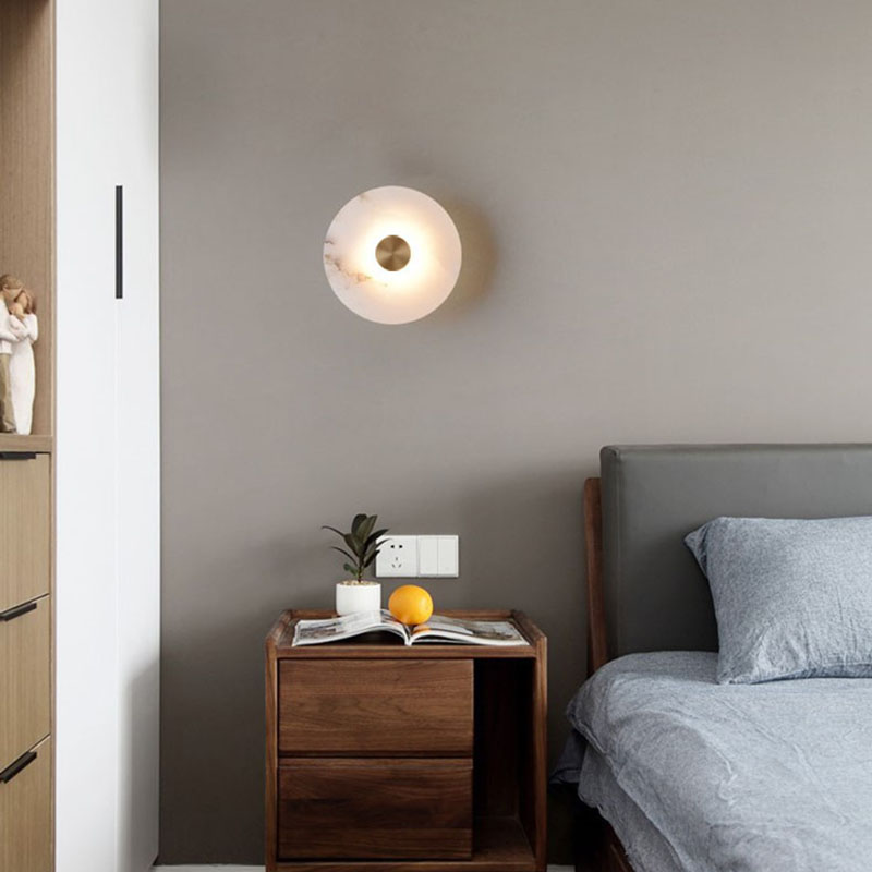 Natural Stone LED Wall Lamp Go - огляд і ціна Home Office Background