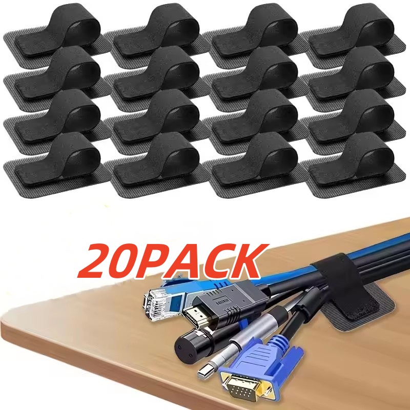 4/20Pcs Reusable Self-Adhesive - огляд і ціна Home Office Desk