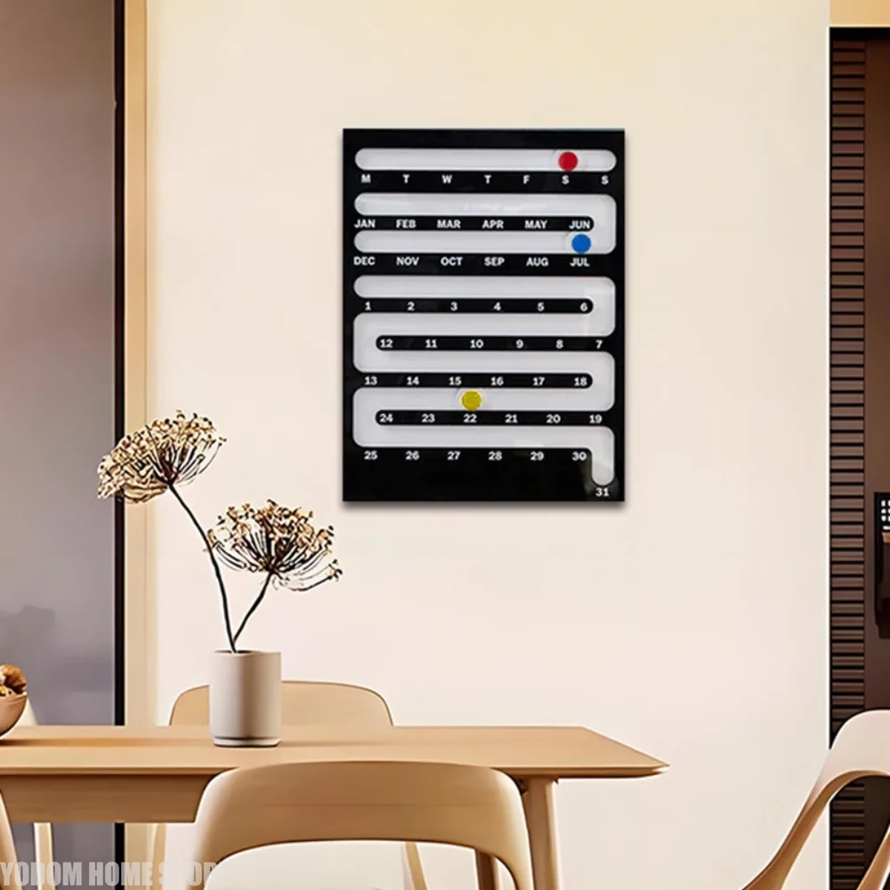 Nordic Acrylic Perpetual Calen - огляд і ціна Home Office Gadgets