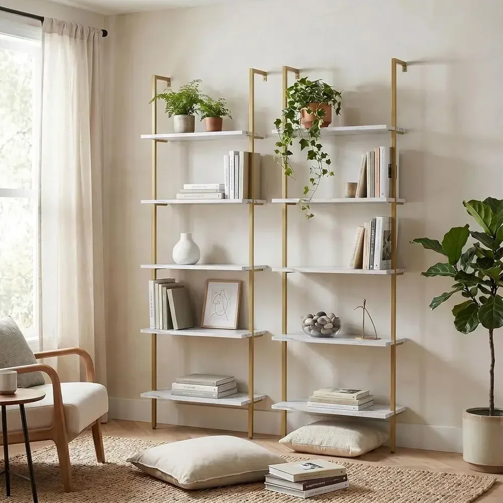5-Tier White Marble Wall-Mount - огляд і ціна Home Office Industrial Style