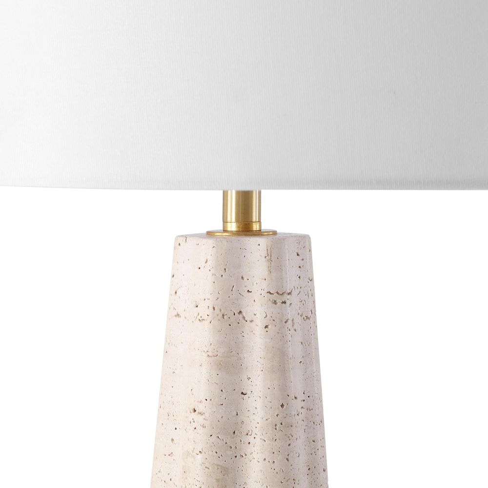 25-inch Travertine/White Table - огляд і ціна Home Office Desk