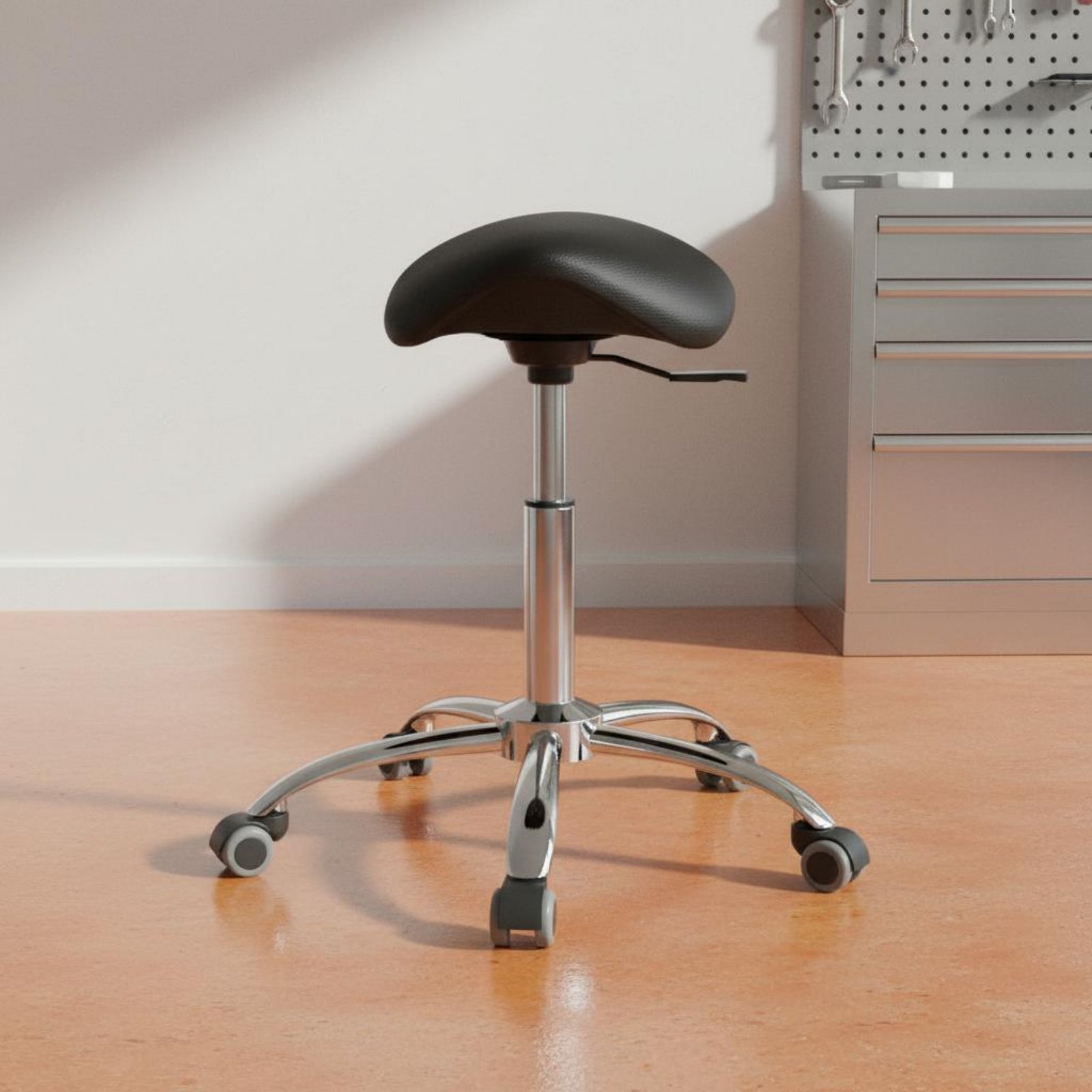 Swivel Saddle Stool Heavy Duty - огляд і ціна Ergonomic Office Chair