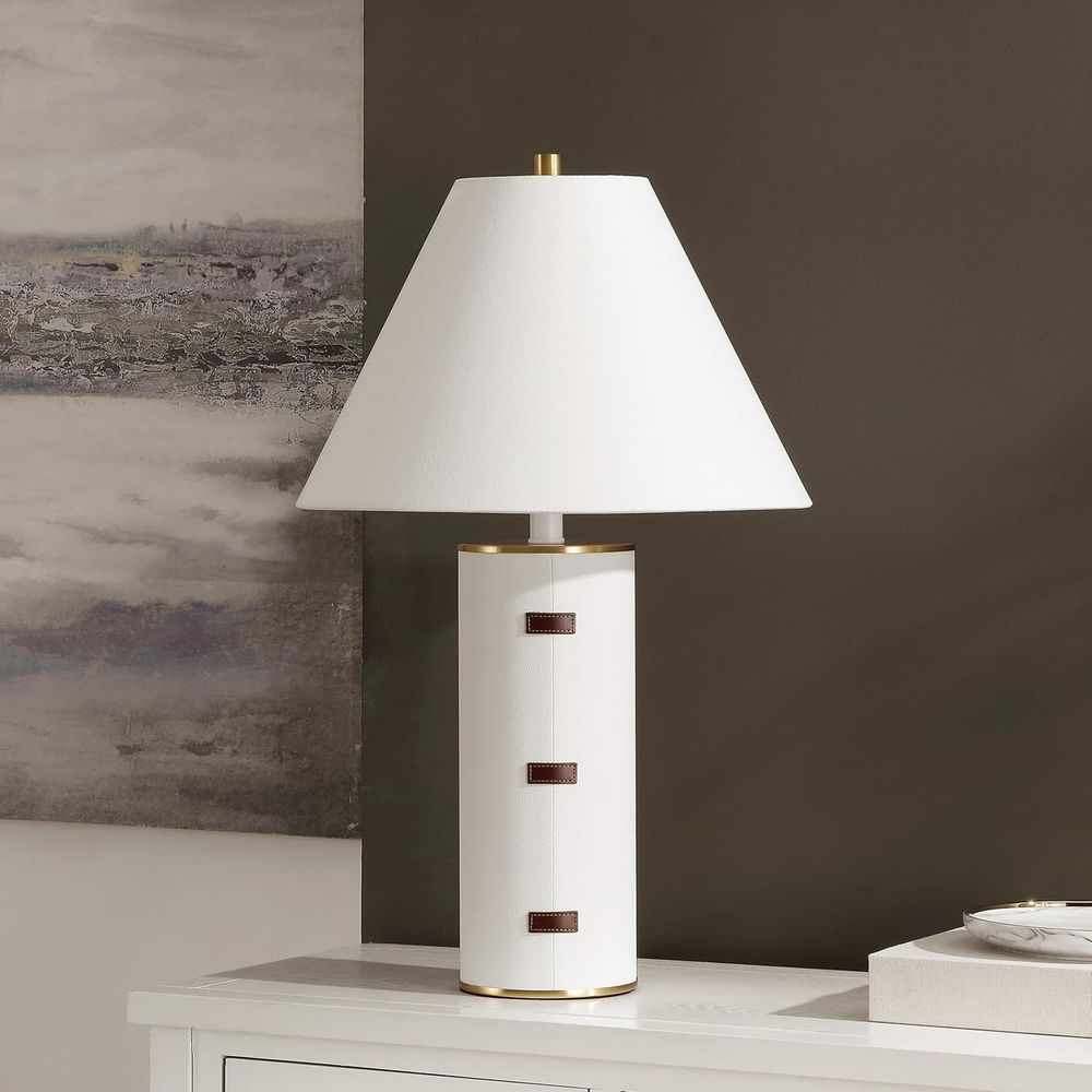 27-inch LED Table Lamp - White - огляд і ціна Home Office Desk