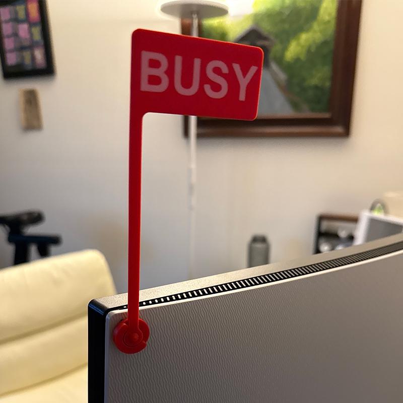 On Call Busy Flag Sign Unique  - огляд і ціна Home Office Work