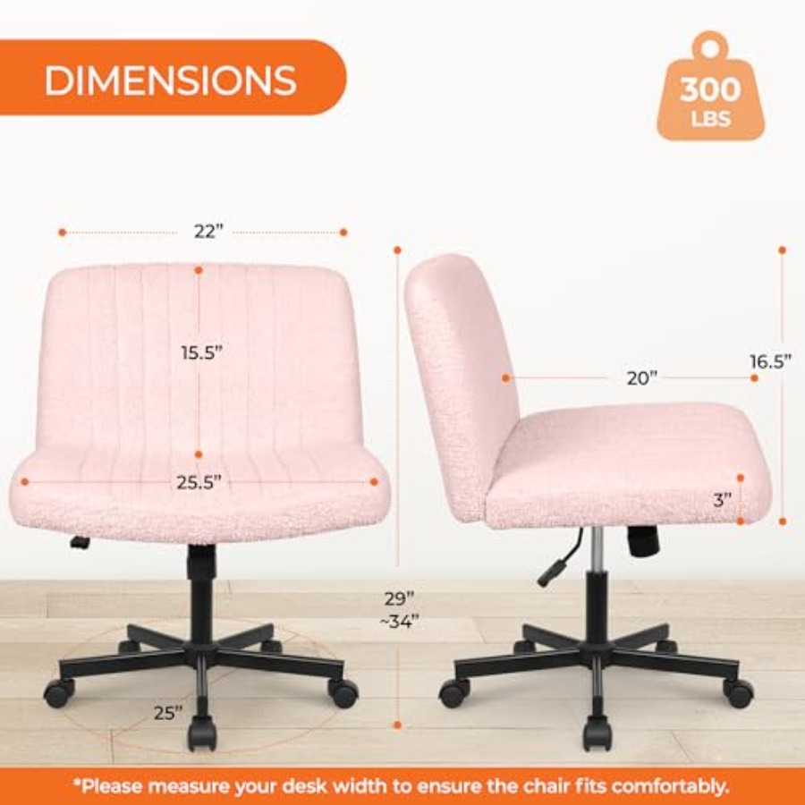 Criss Cross Chair with Wheels  - огляд і ціна Home Office Desk