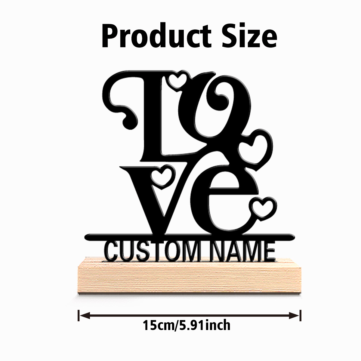 1pc Romantic Personalized Cust - огляд і ціна Home Office Industrial Style