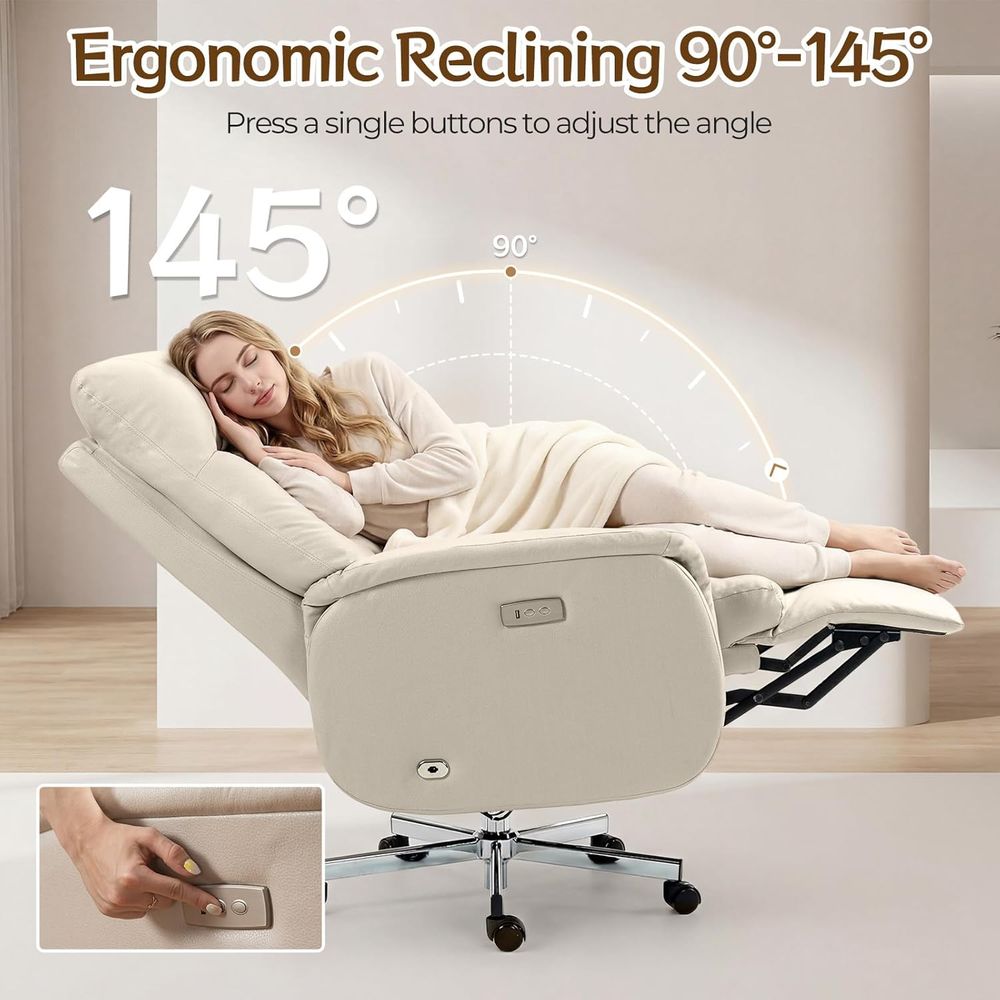 USB Charging Reclining Ergonom - огляд і ціна Ergonomic Office Chair