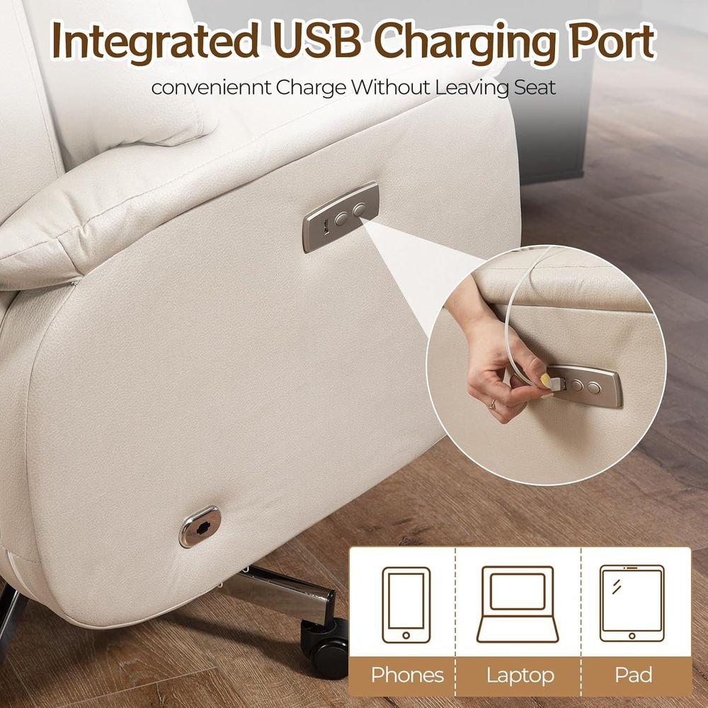 USB Charging Reclining Ergonom - огляд і ціна Ergonomic Office Chair