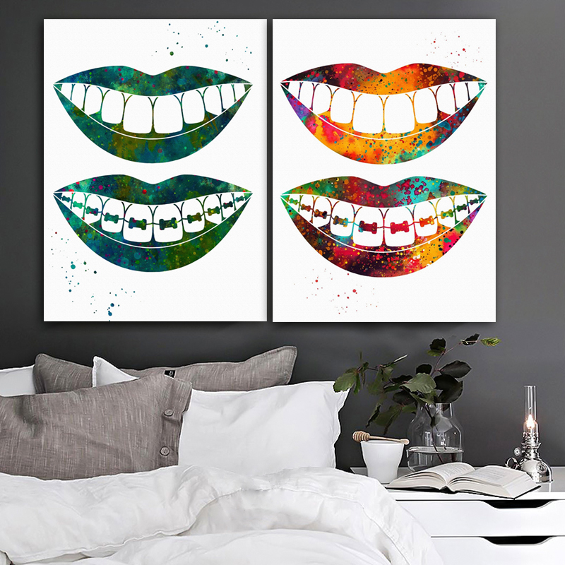 Laugh Teeth Print Surgical Ins - огляд і ціна Home Office York