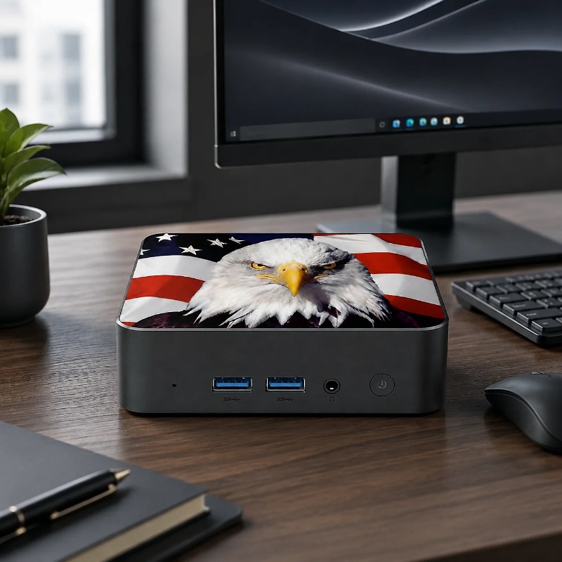 New 2026 USA Canada Flag Mini  - огляд і ціна Home Office Laptop