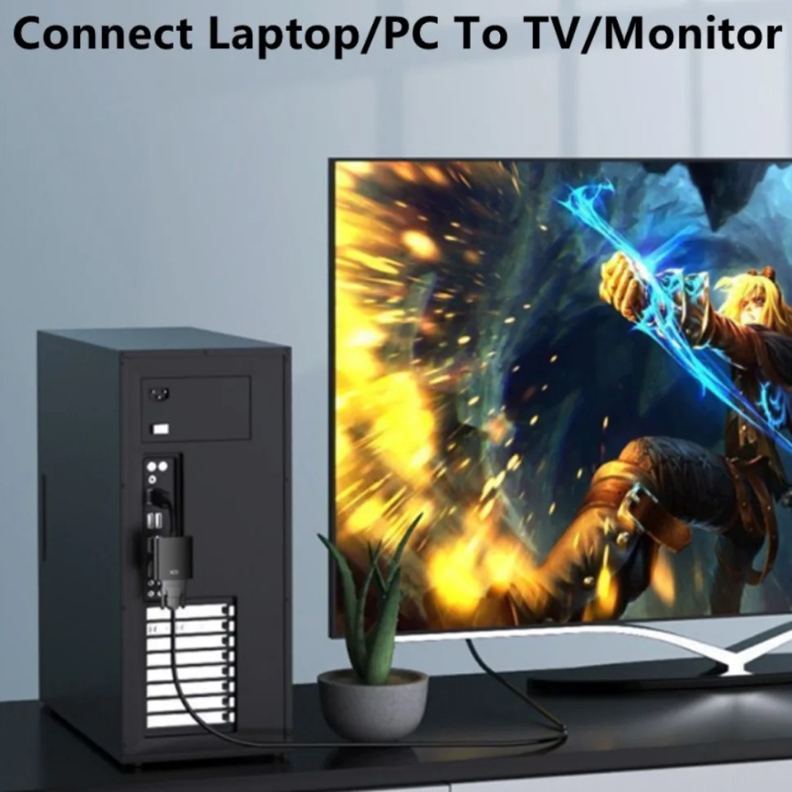 DisplayPort to VGA Converter H - огляд і ціна Home Office Laptop