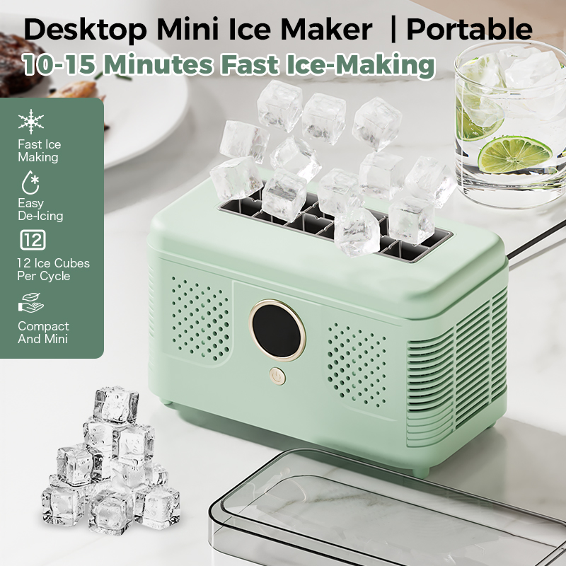 12V/220V Portable Mini Ice Mak - огляд і ціна Home Office Gear