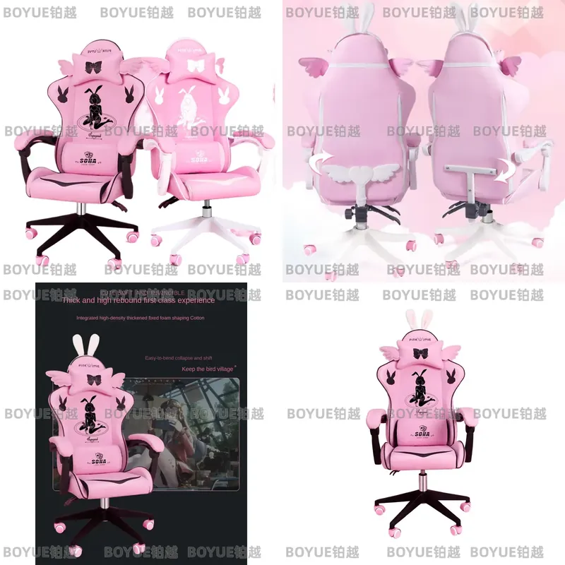 Pink Gaming Chair Ergonomic Sw - огляд і ціна Home Office Desk