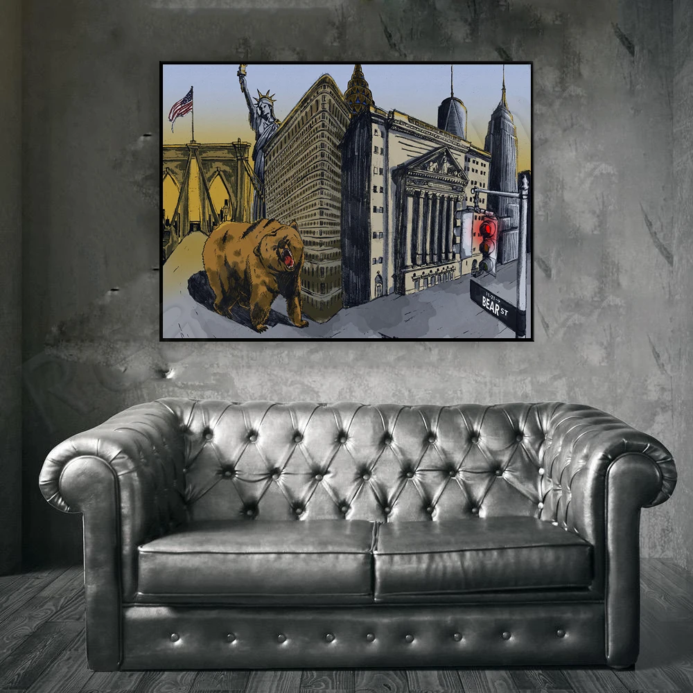 Bear Artwork | New York | Bear - огляд і ціна Home Office York
