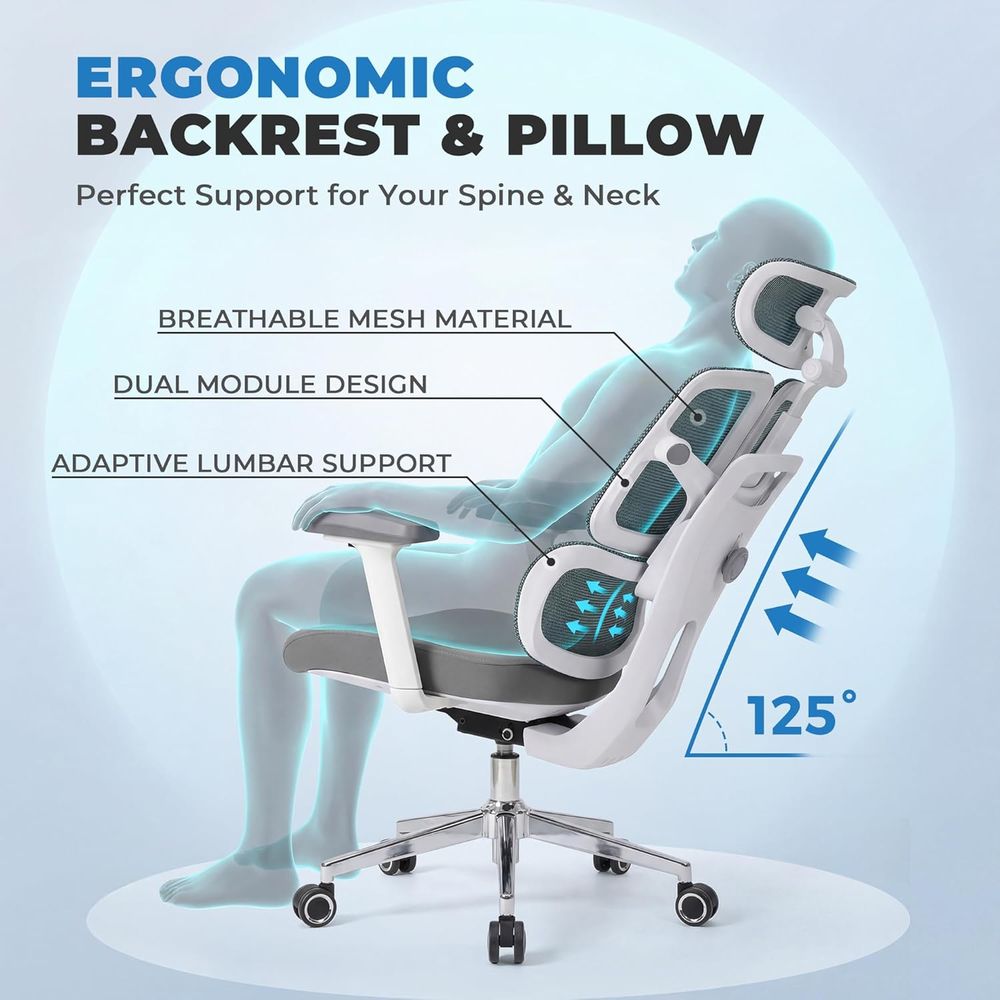 Ergonomic High-Capacity Mesh O - огляд і ціна Ergonomic Office Chair