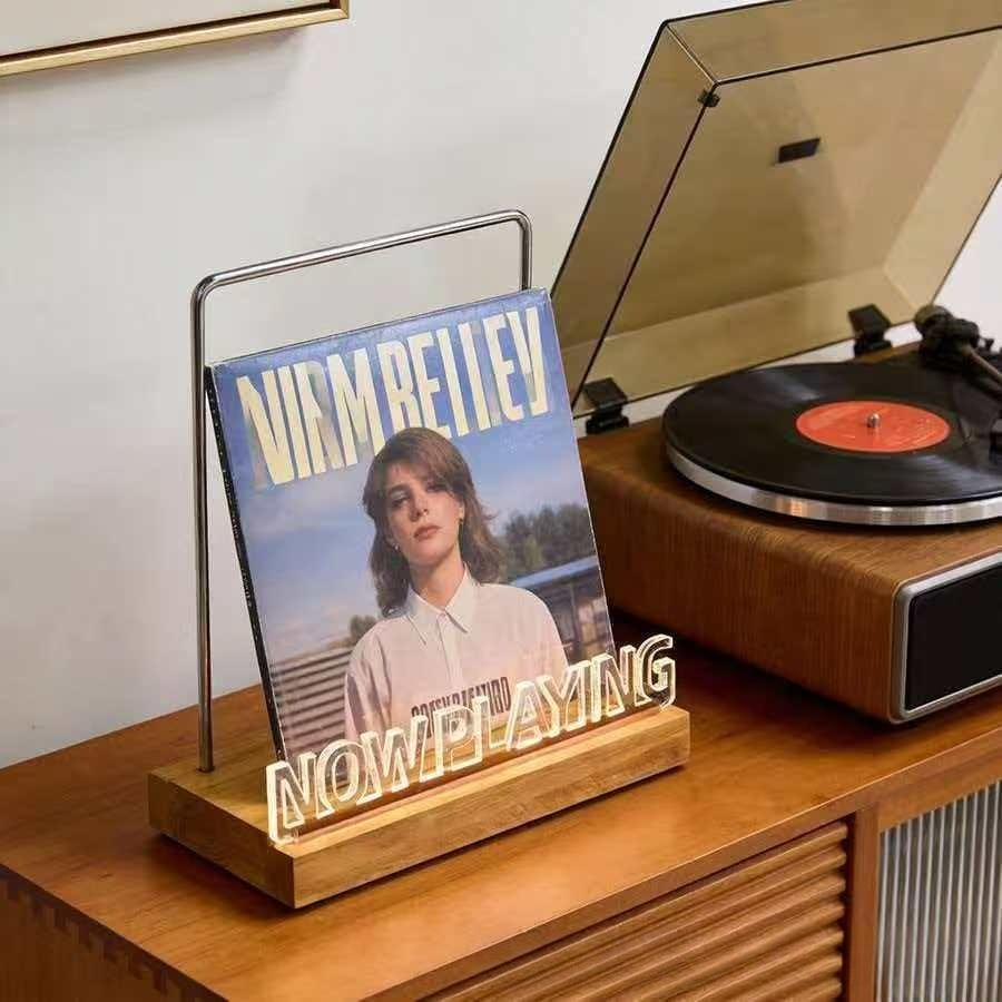 Light Up Vinyl Record Display  - огляд і ціна Home Office Gadgets