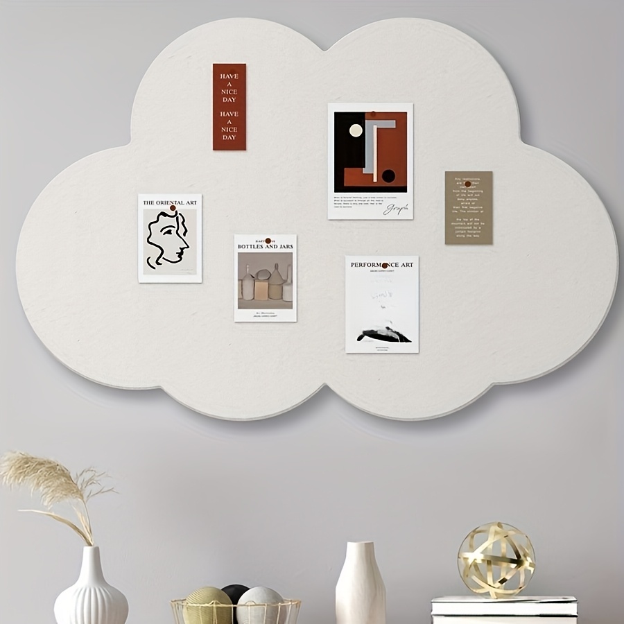 Cloud Shaped Felt Board Decora - огляд і ціна Home Office Background
