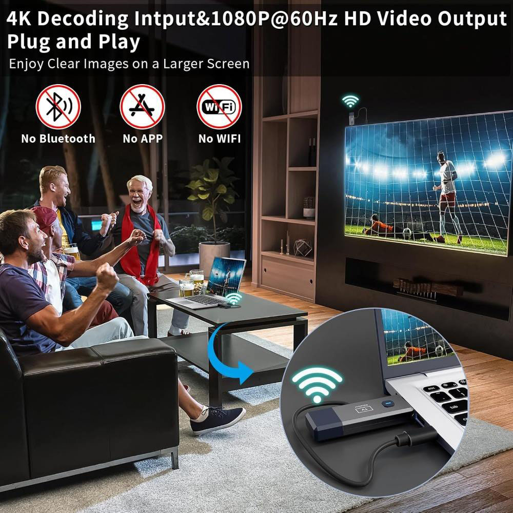 50M Long Range 1080P Wireless  - огляд і ціна Home Office Laptop