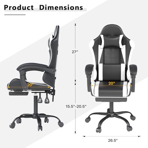 Gaming Chair with Headrest and - огляд і ціна Ergonomic Office Chair