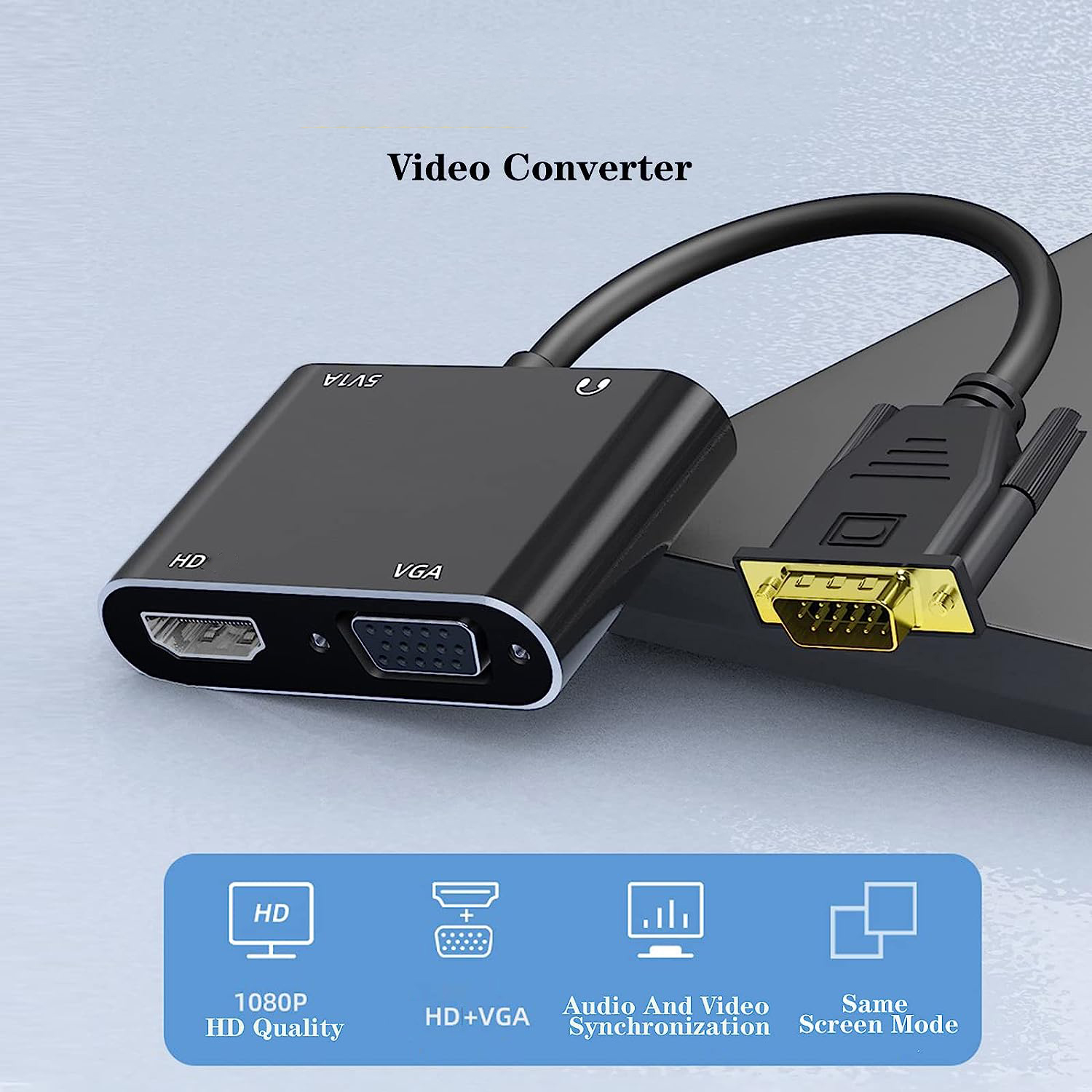 VGA(Host) to VGA/HDMI-compatib - огляд і ціна Home Office Laptop