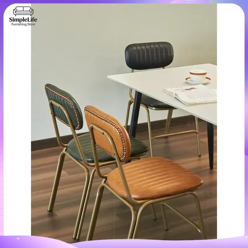Iron Retro Dining Chair Indust - огляд і ціна Home Office Industrial Style