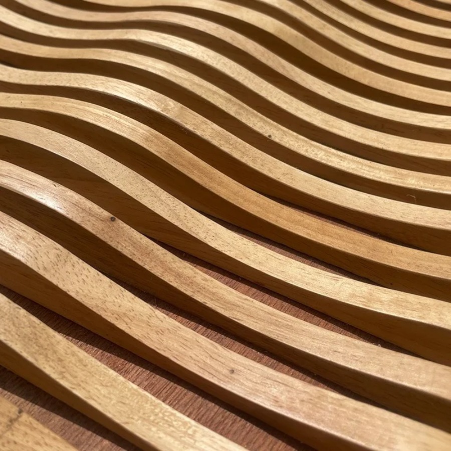 Solid Wood Wavy Curve Mosaic T - огляд і ціна Home Office Background